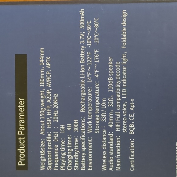 Black Over-Ear Headphones - Picture 4 of 5